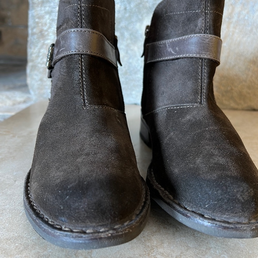 Bussola Boots Size 7 • Leather Brown